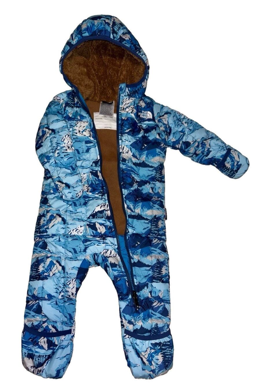 The North Face ThermoBall Hooded Full Zip Camo Snowsuit 12-18 Months
